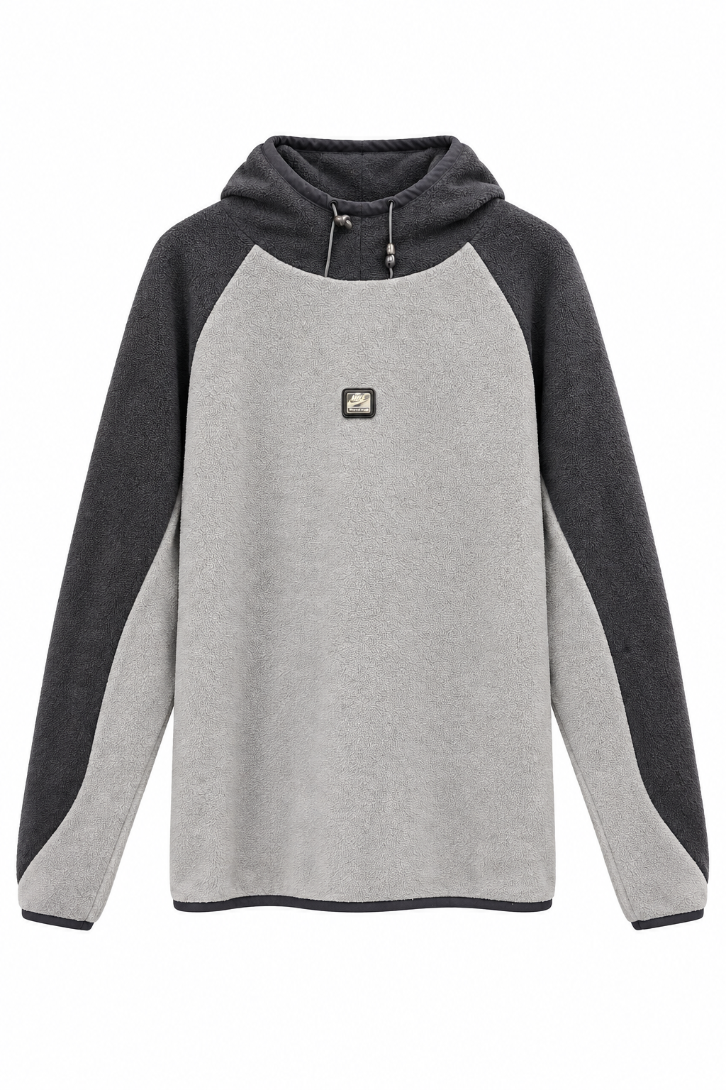 Nike Ανδρικό Φούτερ Fleece με Κουκούλα – Γκρι / Ανθρακί – M