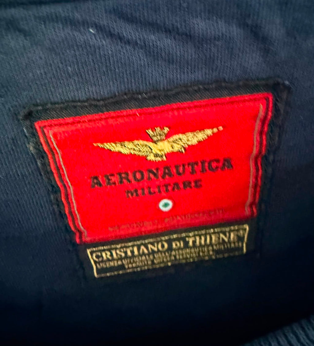 Aeronautica Militare Ανδρικό Φούτερ Navy – L