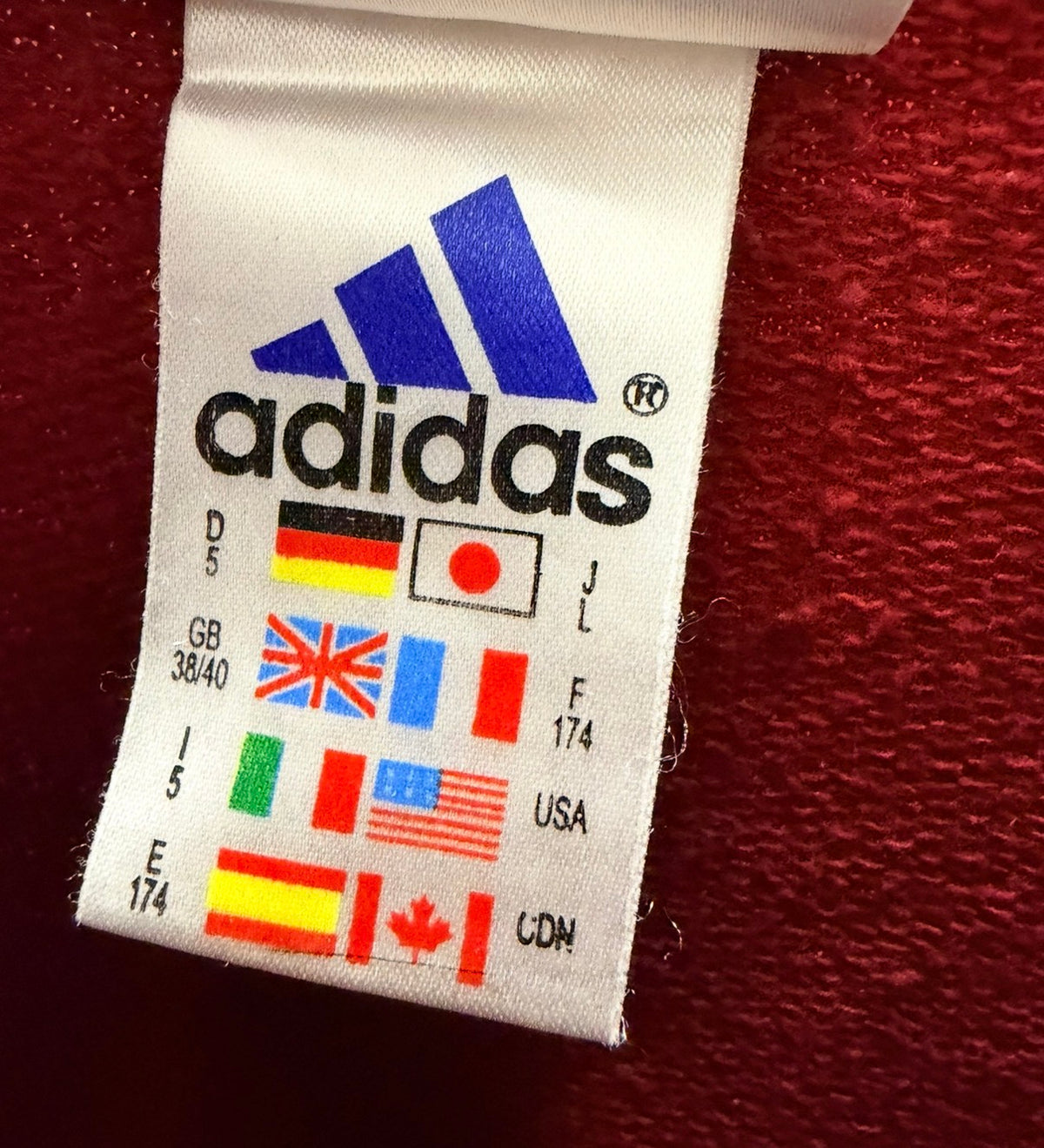 Adidas Ανδρικό Φούτερ Κόκκινο – S