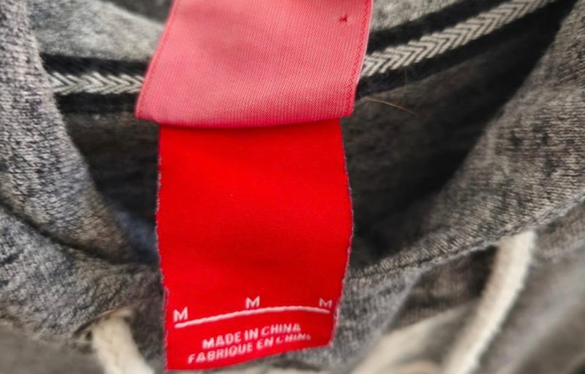 Nike Ανδρικό Φούτερ Γκρι Μελανζέ με Κουκούλα - M