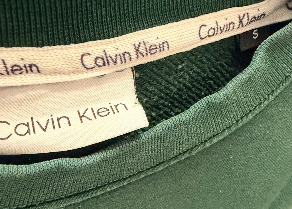Calvin Klein Ανδρικό Φούτερ Πράσινο – S