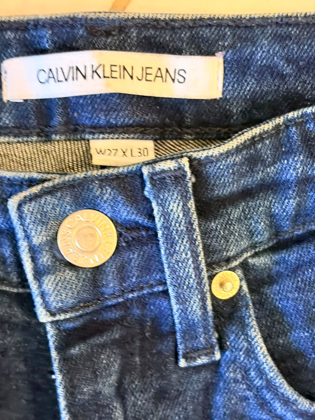 Calvin Klein Jeans – Dark Blue Denim-W27