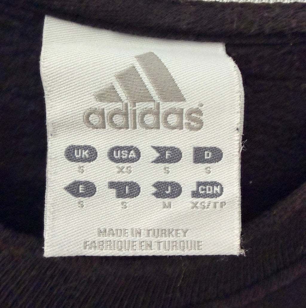 Adidas Ανδρικό Φούτερ Μαύρο – S