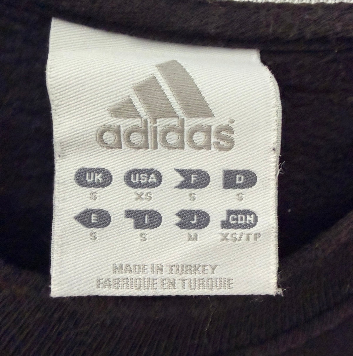 Adidas Ανδρικό Φούτερ Μαύρο – S