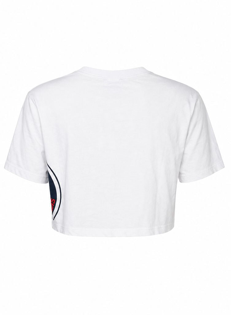 Ellesse x Michael Kors Crop T-Shirt – Λευκό-M