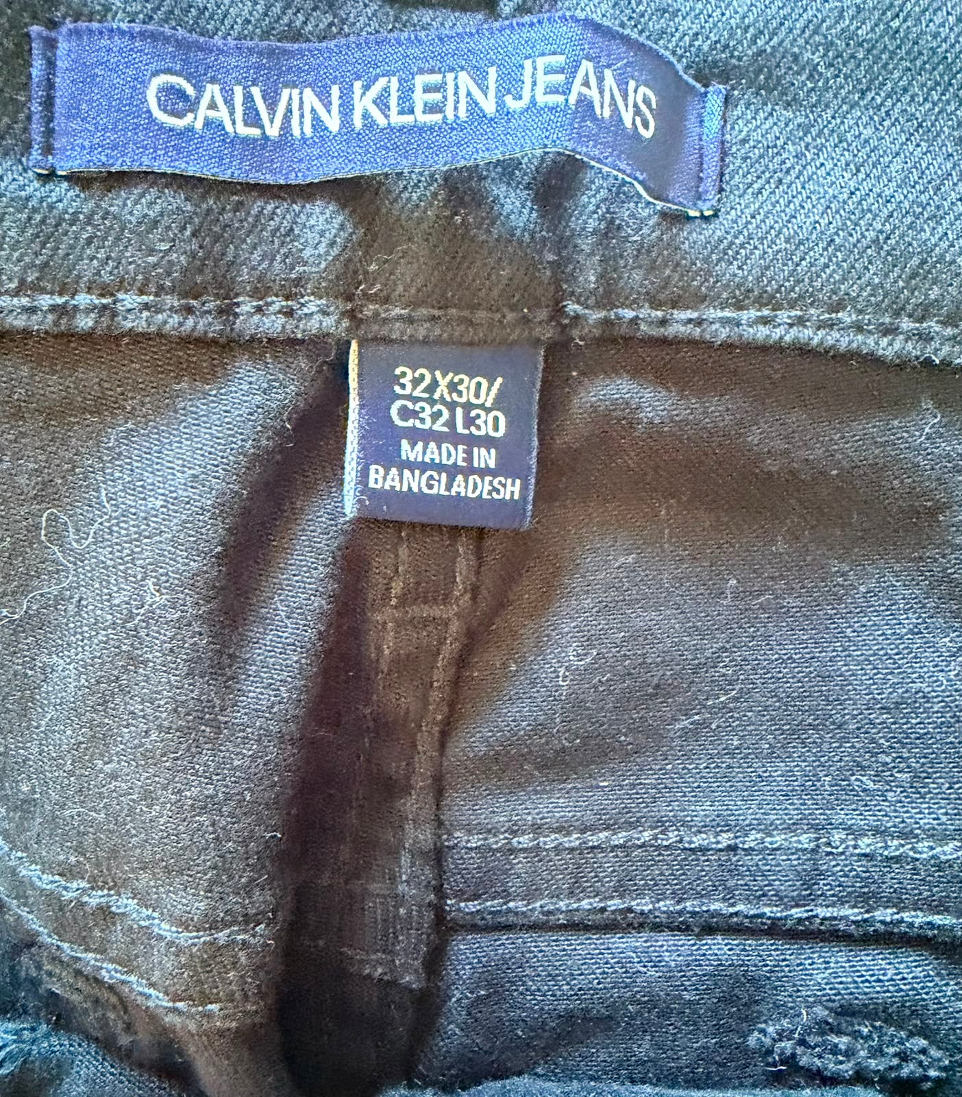 Calvin Klein Jeans – Black Denim-W32