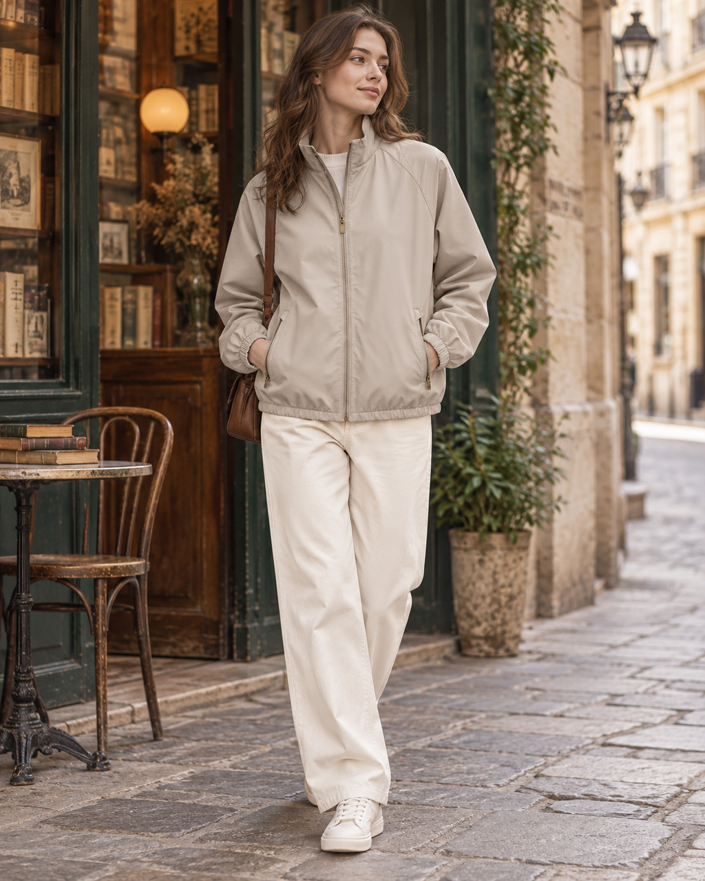 Puma Γυναικείο Μπουφάν Μπεζ – XXL