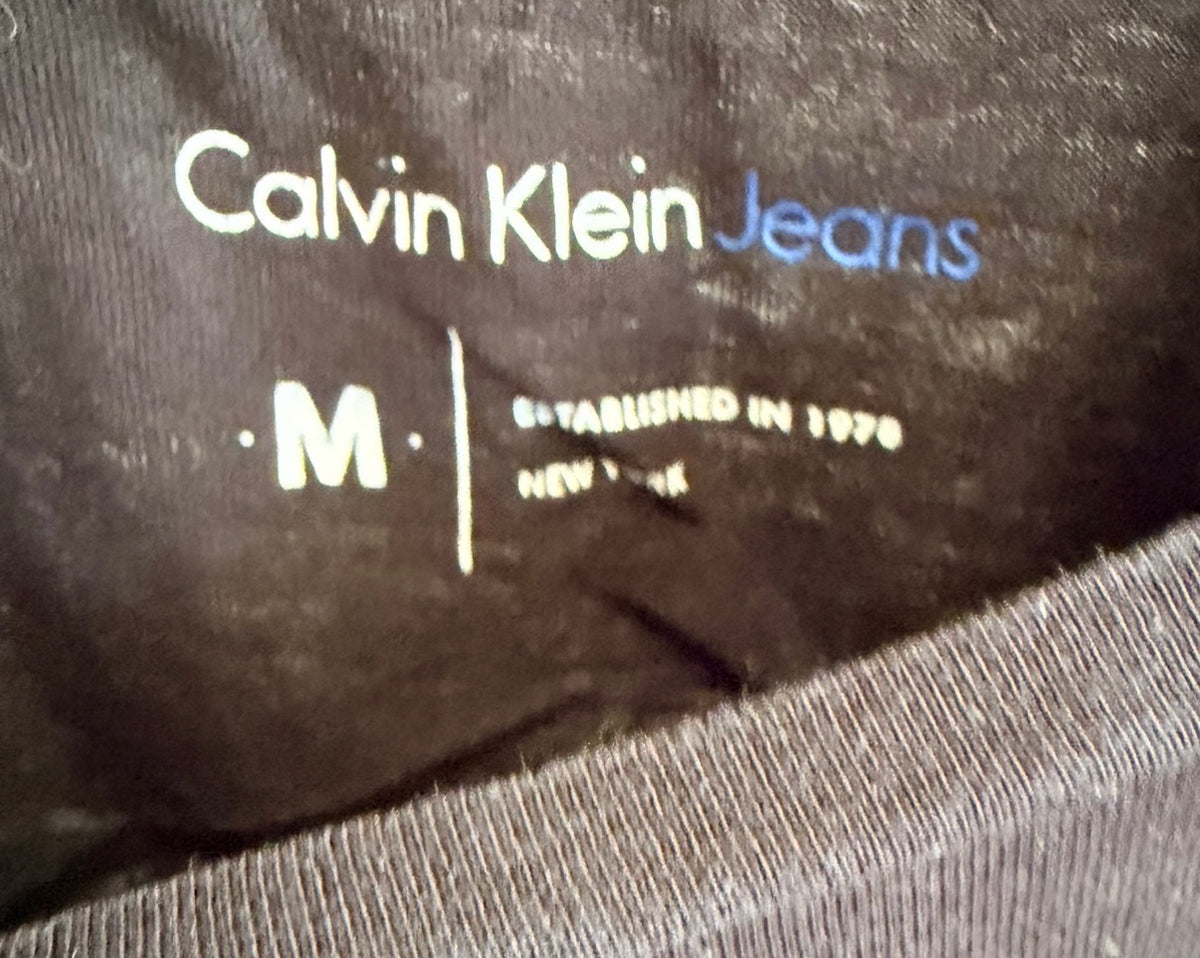 Calvin Klein Jeans Ανδρικό Μπλουζάκι – Μαύρο – M