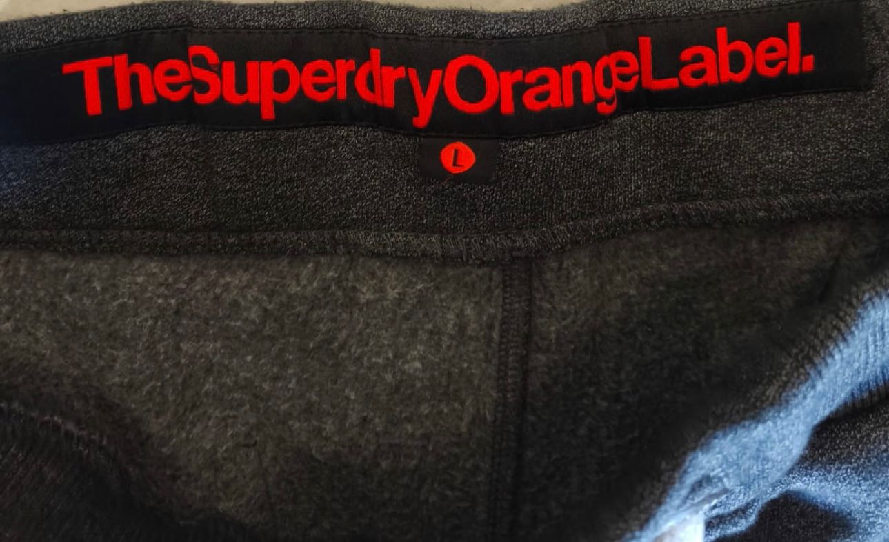 Superdry Γκρι Βερμούδα Φόρμας-L