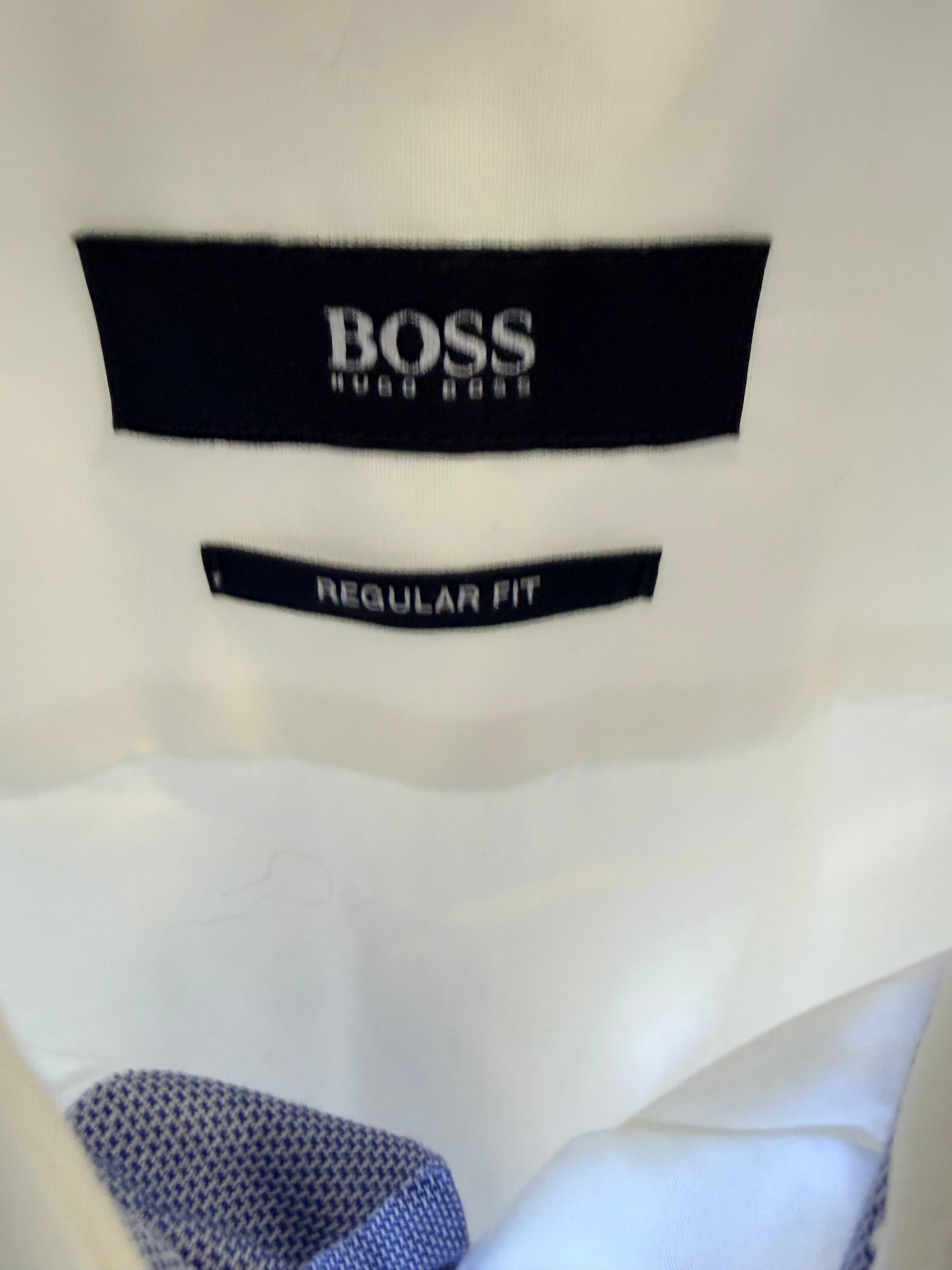 BOSS Regular Fit White Shirt-40