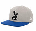 New Era Snapback Cap – Grey / Royal Blue (Cartoon Character)