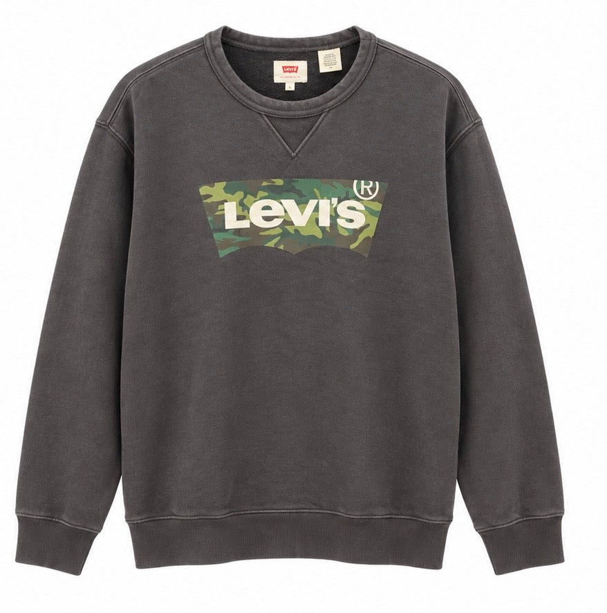 Levi's Ανδρικό Φούτερ Ανθρακί – L