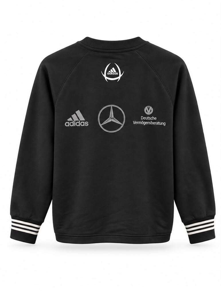 Adidas Ανδρικό Φούτερ Μαύρο – M