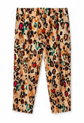 Liu Jo Milano Γυναικείο Cargo Παντελόνι Leopard Print-L