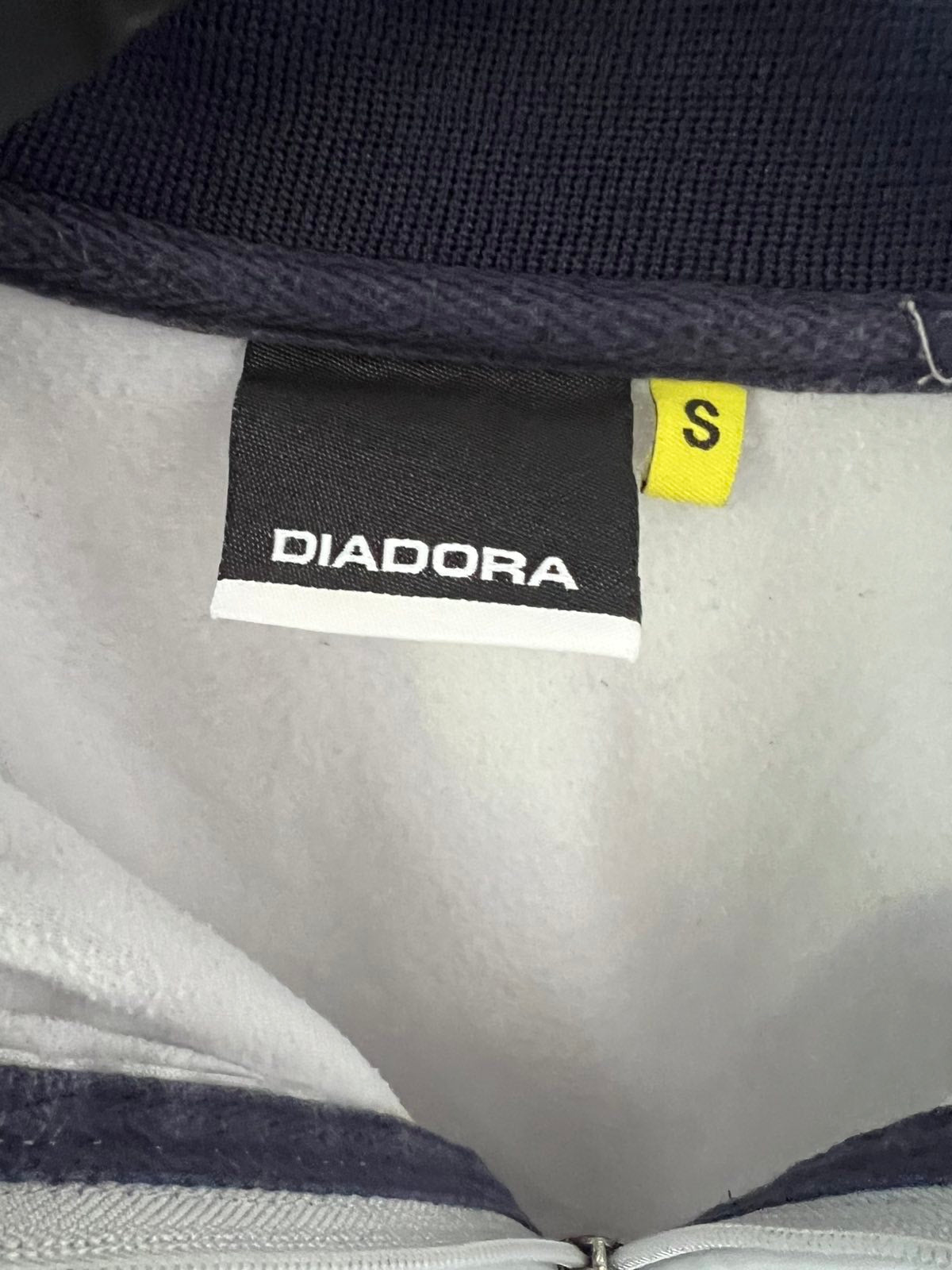 Diadora Ανδρική Ζακέτα Φόρμας – Γκρι-S