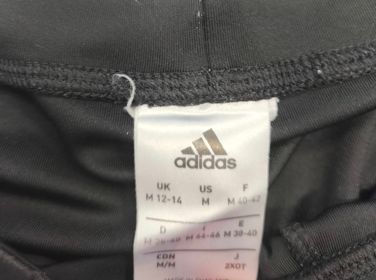 Adidas Training Leggings – Black/Blue-M