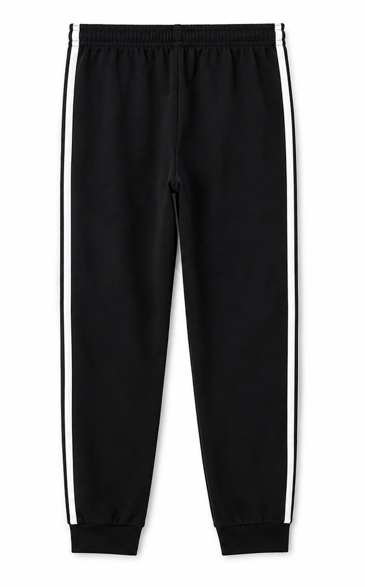 Adidas Ανδρικό Μαύρο Παντελόνι Φόρμας 3-Stripes-M