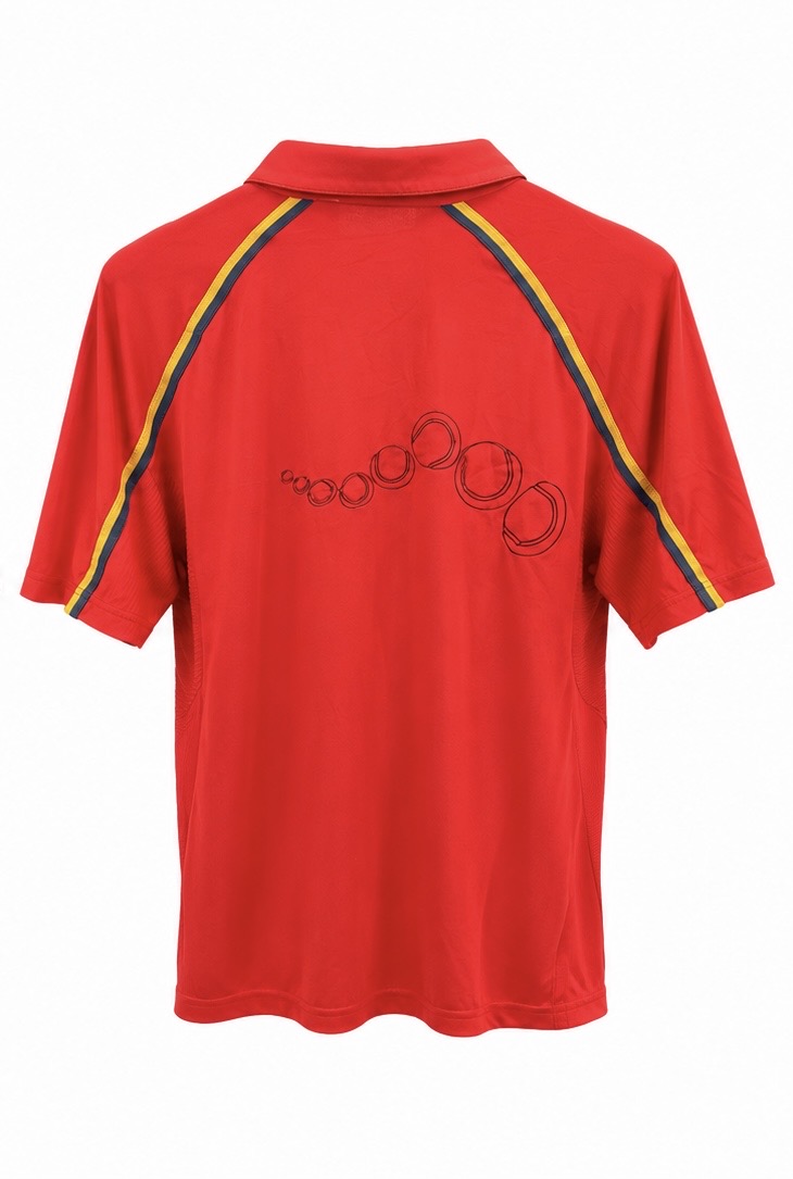 Sergio Tacchini Vintage Polo – Red-L