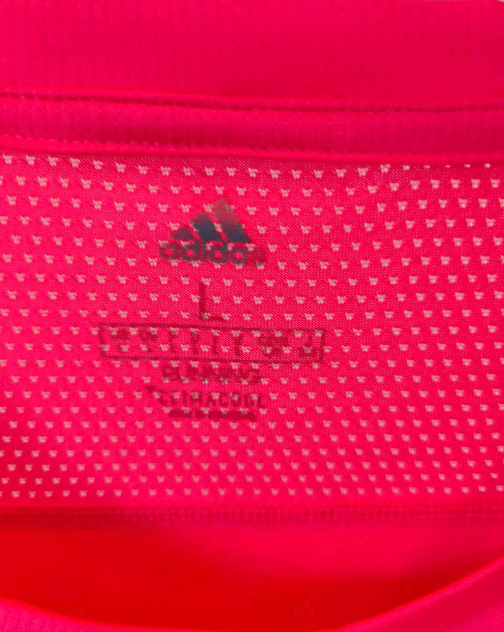 Adidas Running Climacool T-Shirt – Neon Pink-L