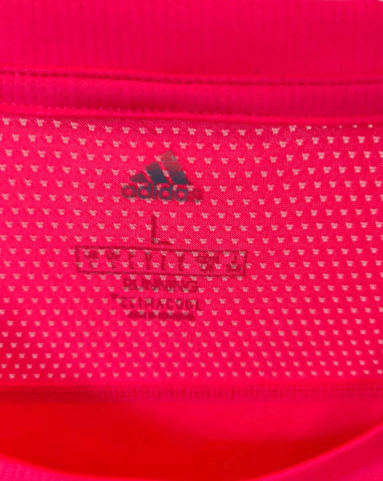 Adidas Running Climacool T-Shirt – Neon Pink-L