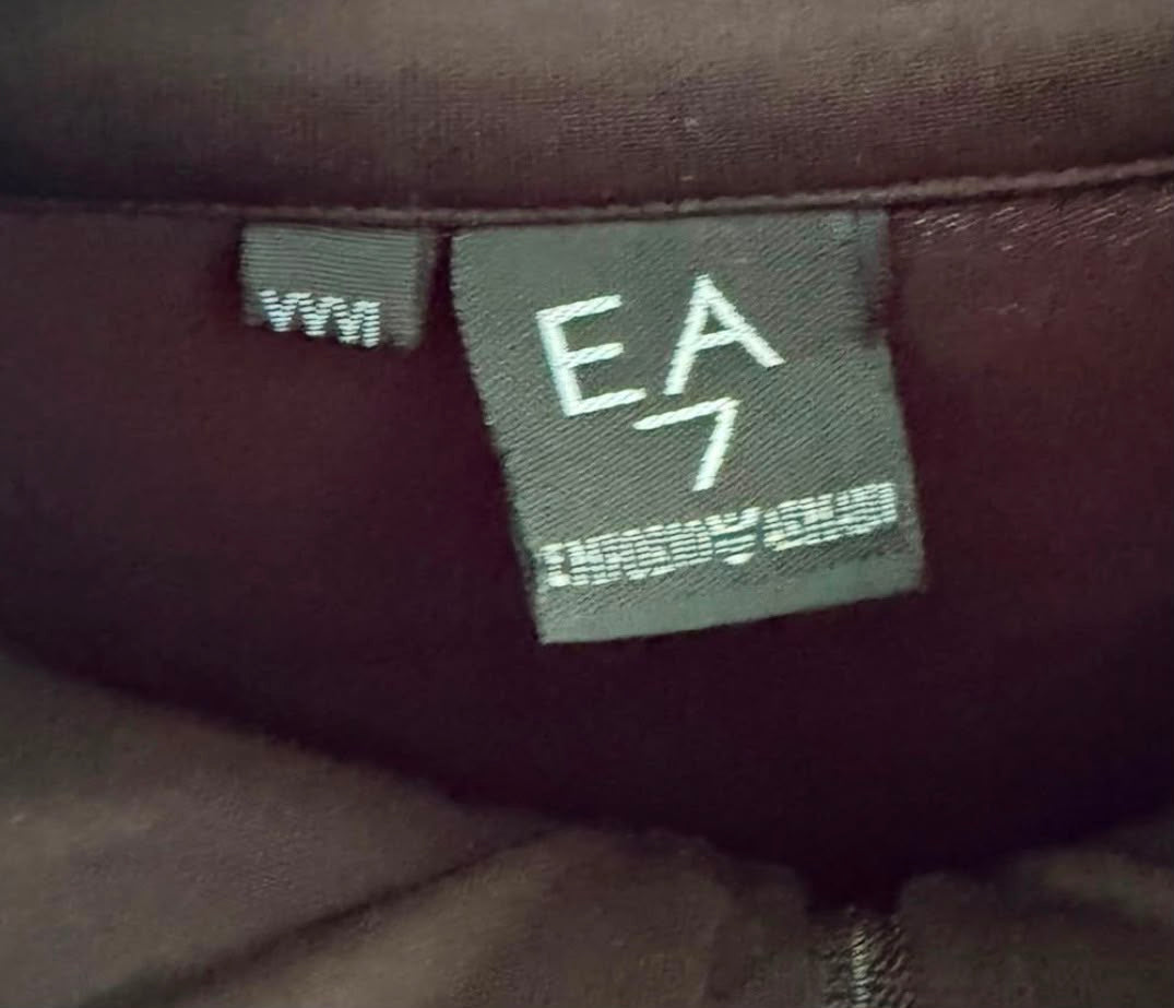 EA7 Emporio Armani Ανδρική Ζακέτα Track Jacket Καφέ/Γκρι-3XL