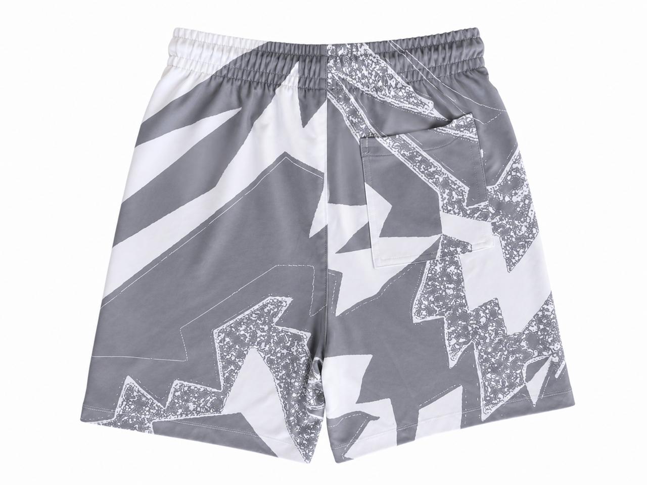 Jordan Graphic Print Shorts Γκρι / Λευκό-S