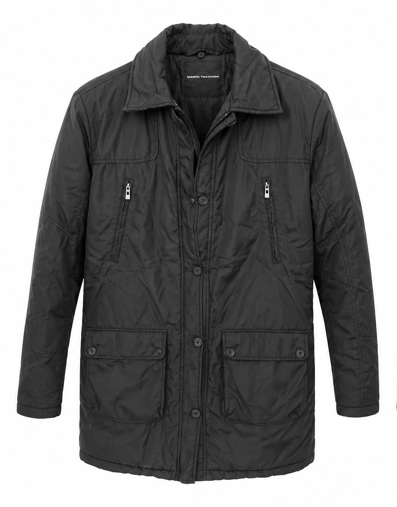 Sergio Tacchini Ανδρικό Μπουφάν Μαύρο –L