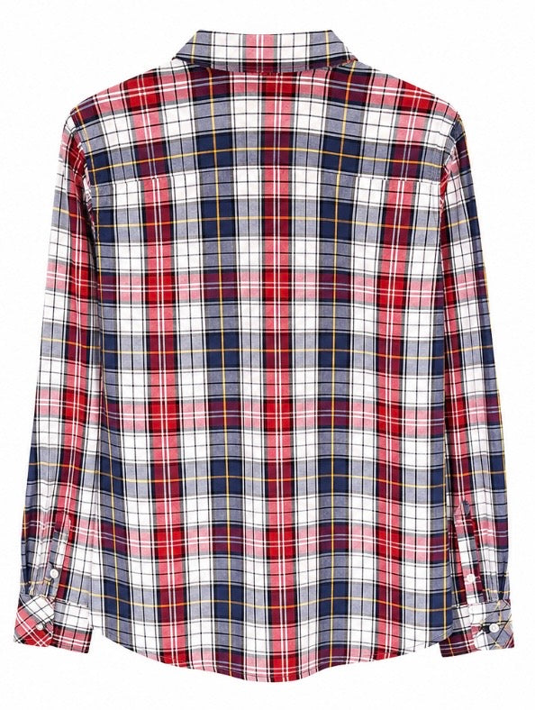Tommy Hilfiger Καρό Πουκάμισο με Βολάν-XXL