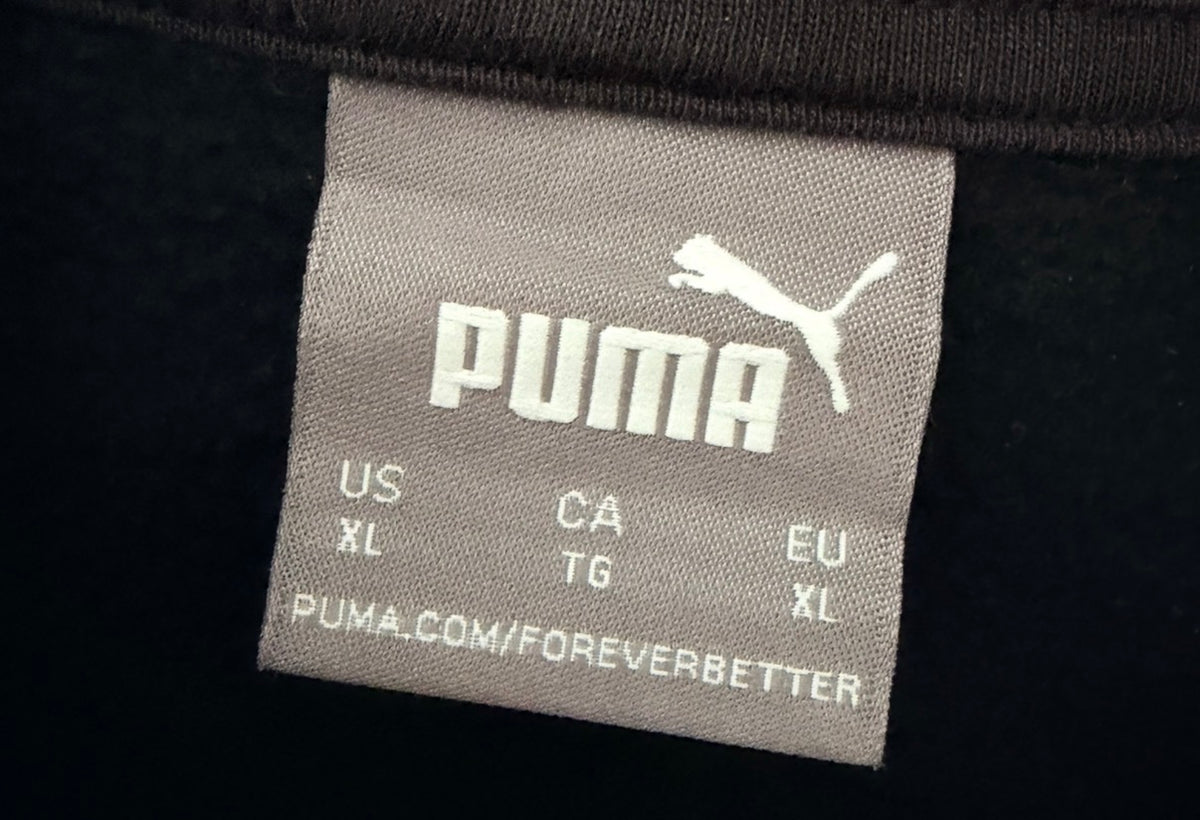 Puma Ανδρικό Φούτερ Μαύρο – XL