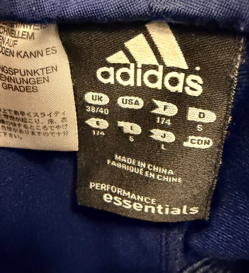 Adidas Ανδρικό Παντελόνι Φόρμας Μπλε - M