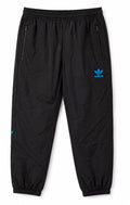adidas Originals Ανδρικό Παντελόνι Φόρμας Μαύρο με Γαλάζιο Trefoil-M
