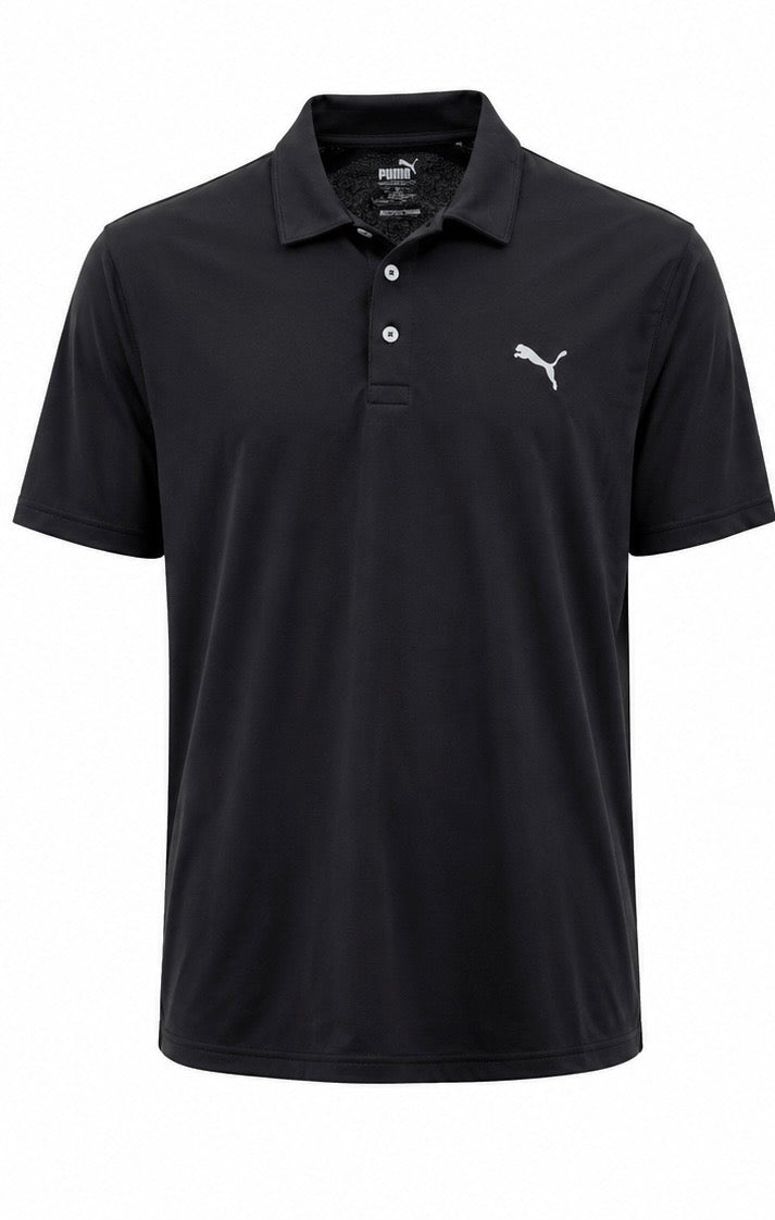Puma Performance Polo Μαύρο – L