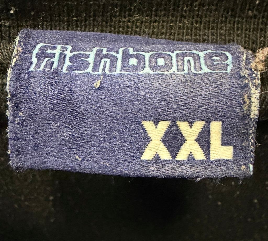 Fishbone Ανδρικό Φούτερ Μαύρο – XXL