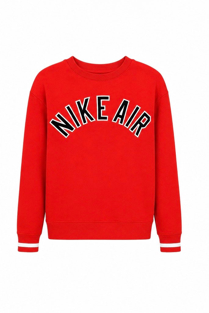 Nike Air Ανδρικό Φούτερ Μπλουζάκι – Κόκκινο – S