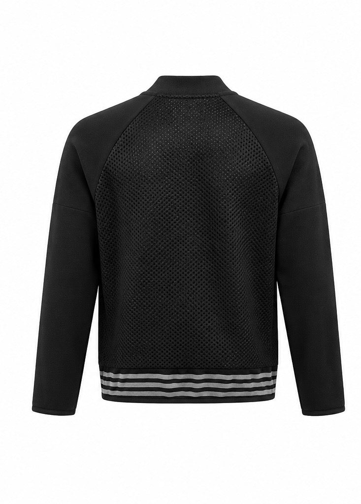 Adidas Ανδρική Ζακέτα Φούτερ Mesh – Μαύρο – S