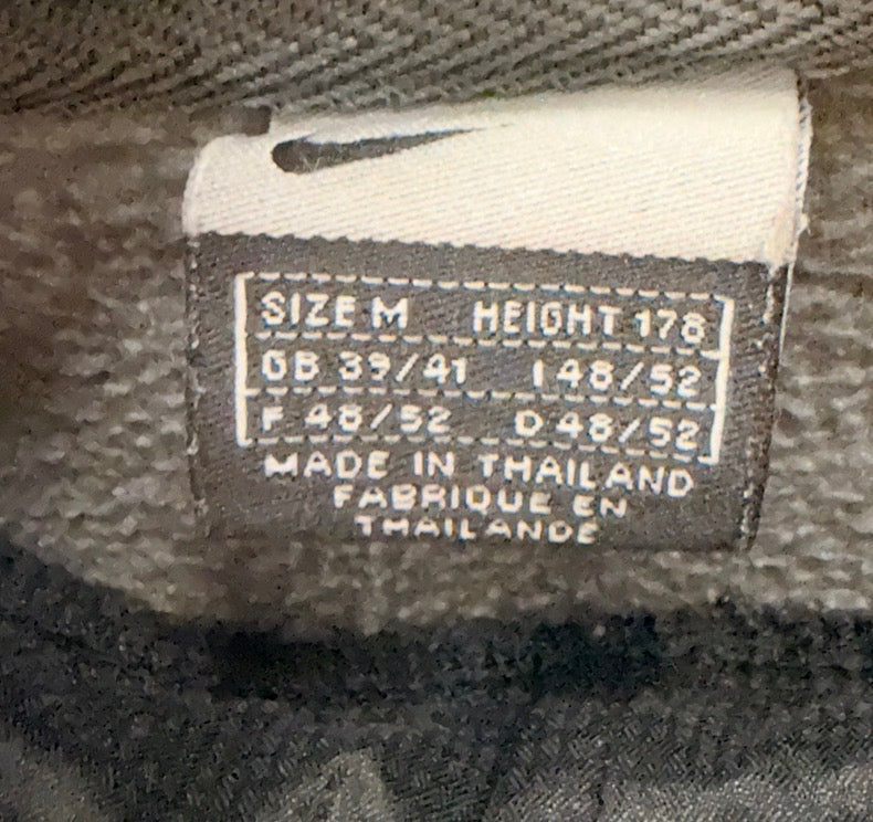 Nike Ανδρικό Φούτερ Fleece με Κουκούλα – Γκρι / Ανθρακί – M