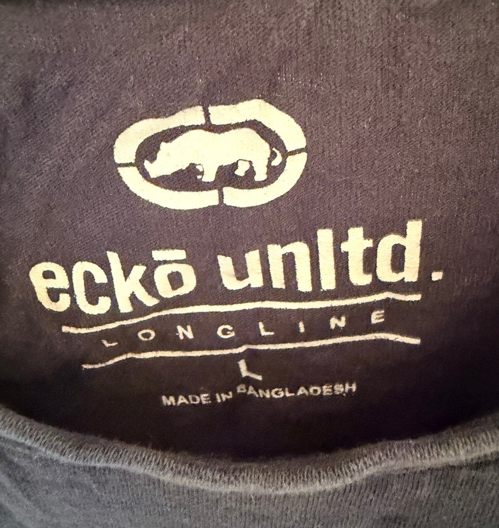 Ecko Unltd. Ανδρικό T-Shirt Μπλουζάκι – Navy Μπλε – L