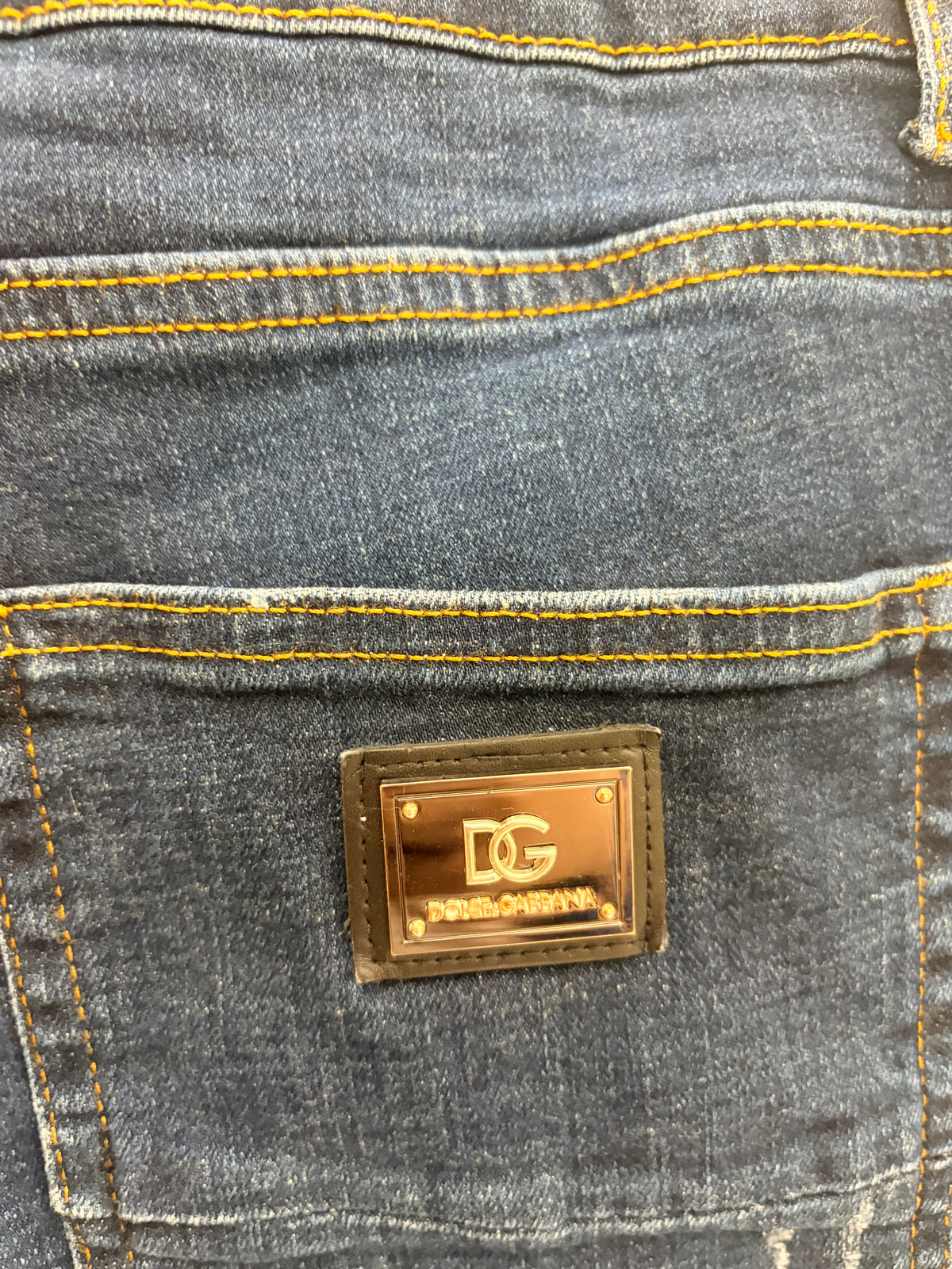 Dolce & Gabbana Ανδρικό Τζιν Παντελόνι – Σκούρο Μπλε – Size 52