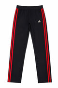 adidas Women’s 3-Stripes Track Pants – Black/Red-M