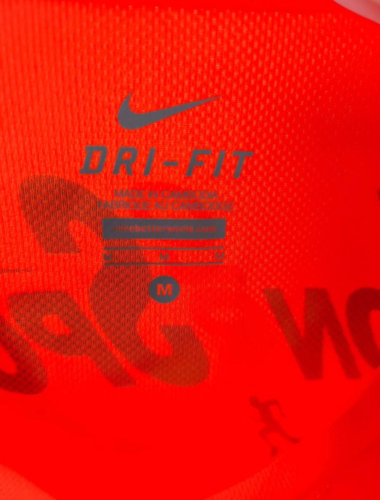 Nike Dri-FIT Padova 10K Race T-Shirt – Orange-M