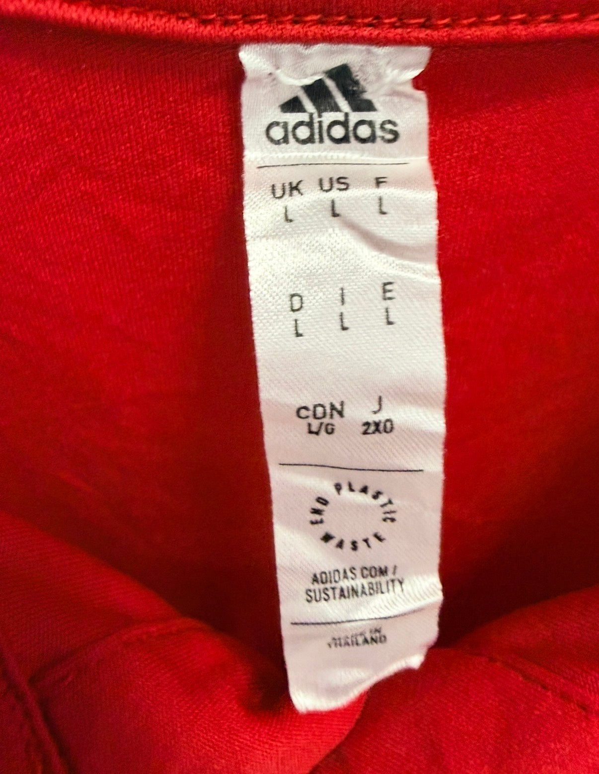 Adidas Aeroready Performance Polo – Red-L