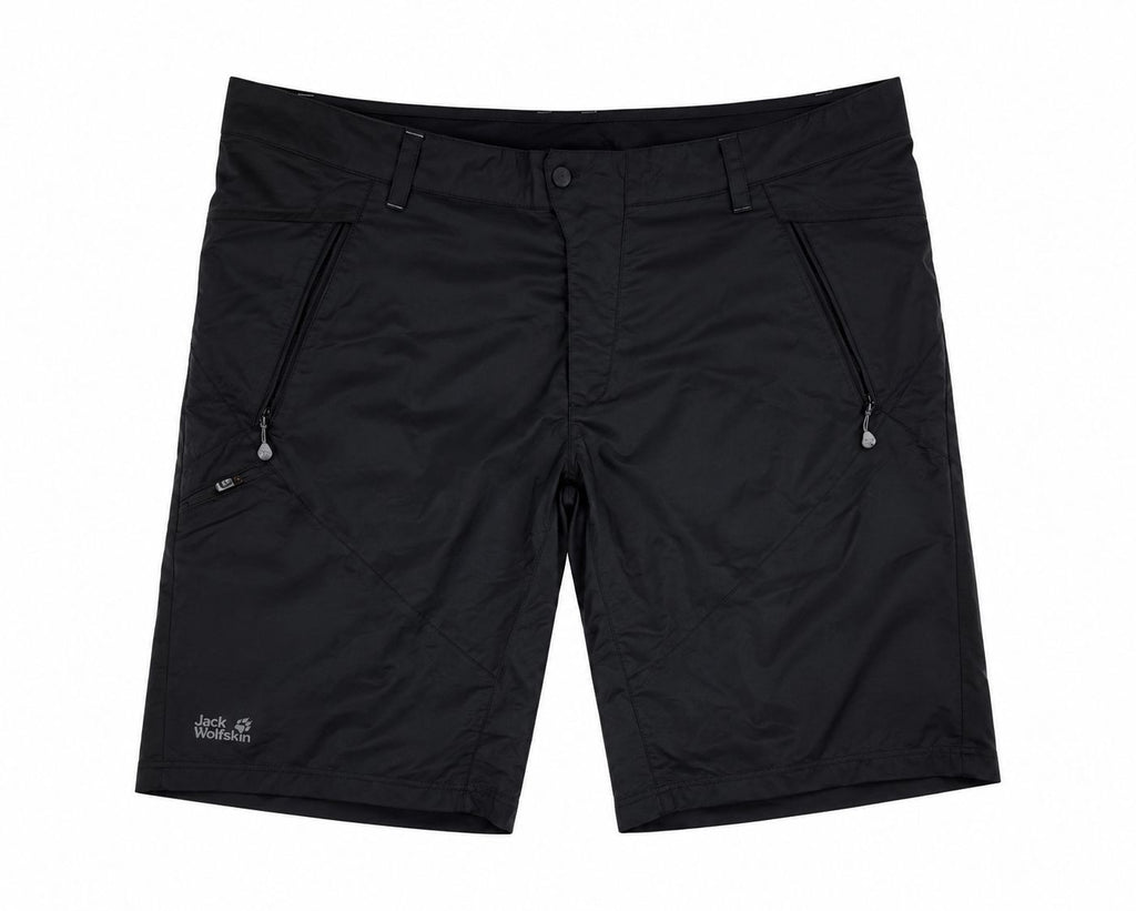 Jack Wolfskin Outdoor Hiking Shorts Μαύρο-XL
