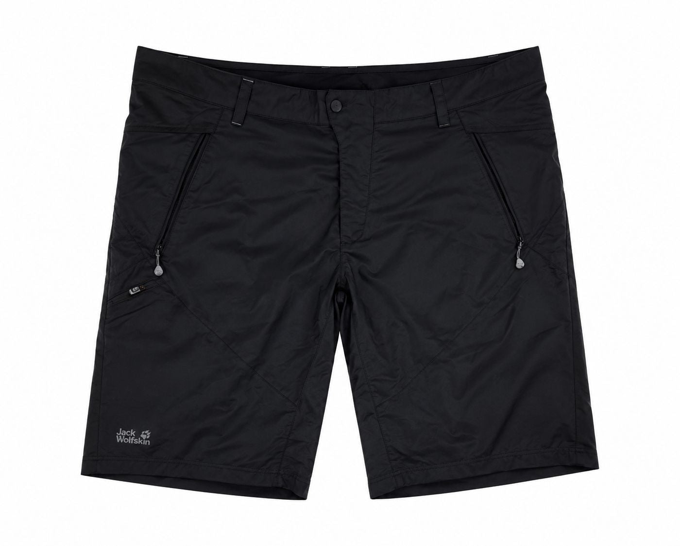 Jack Wolfskin Outdoor Hiking Shorts Μαύρο-XL
