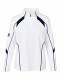 Fila 1/4 Zip Performance Top – White/Navy-XL