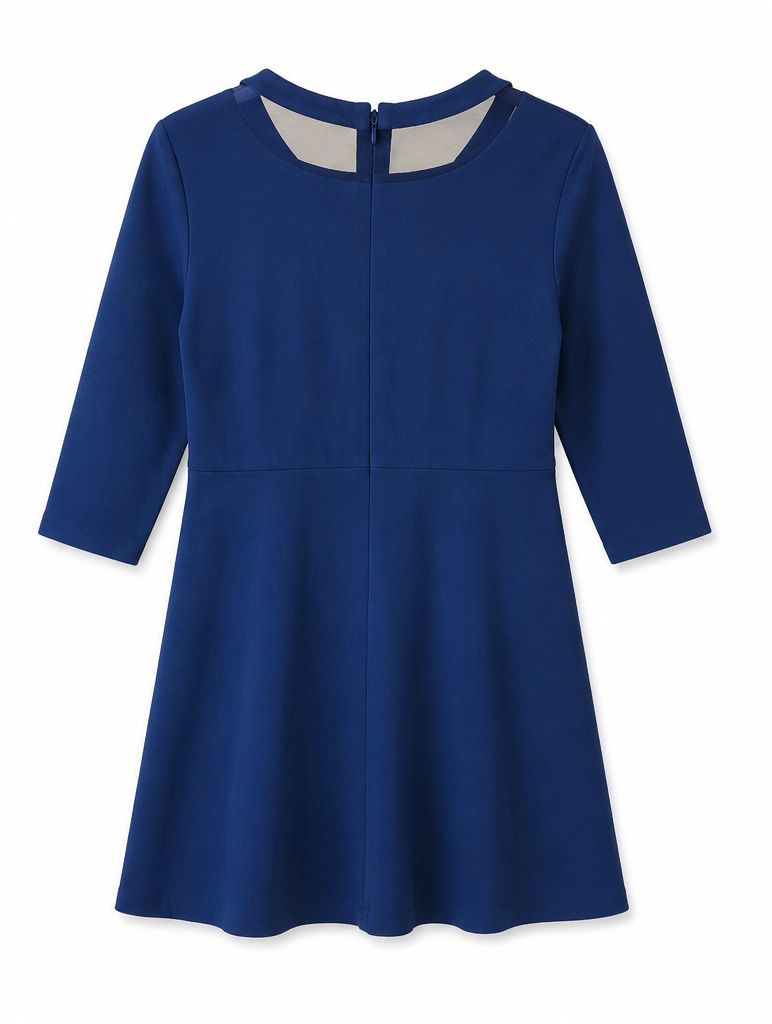 Guess Embellished Collar Dress – Royal Blue-S
