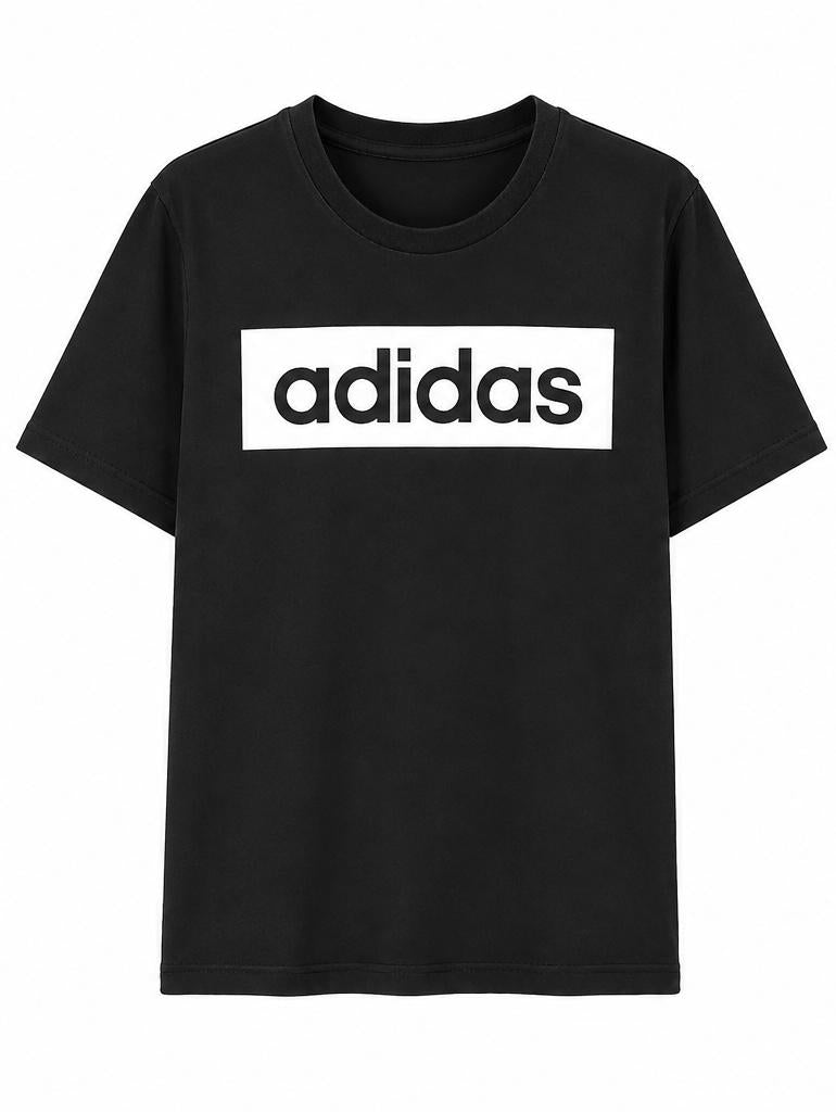 Adidas Sport Essentials Logo T-Shirt – Black-M