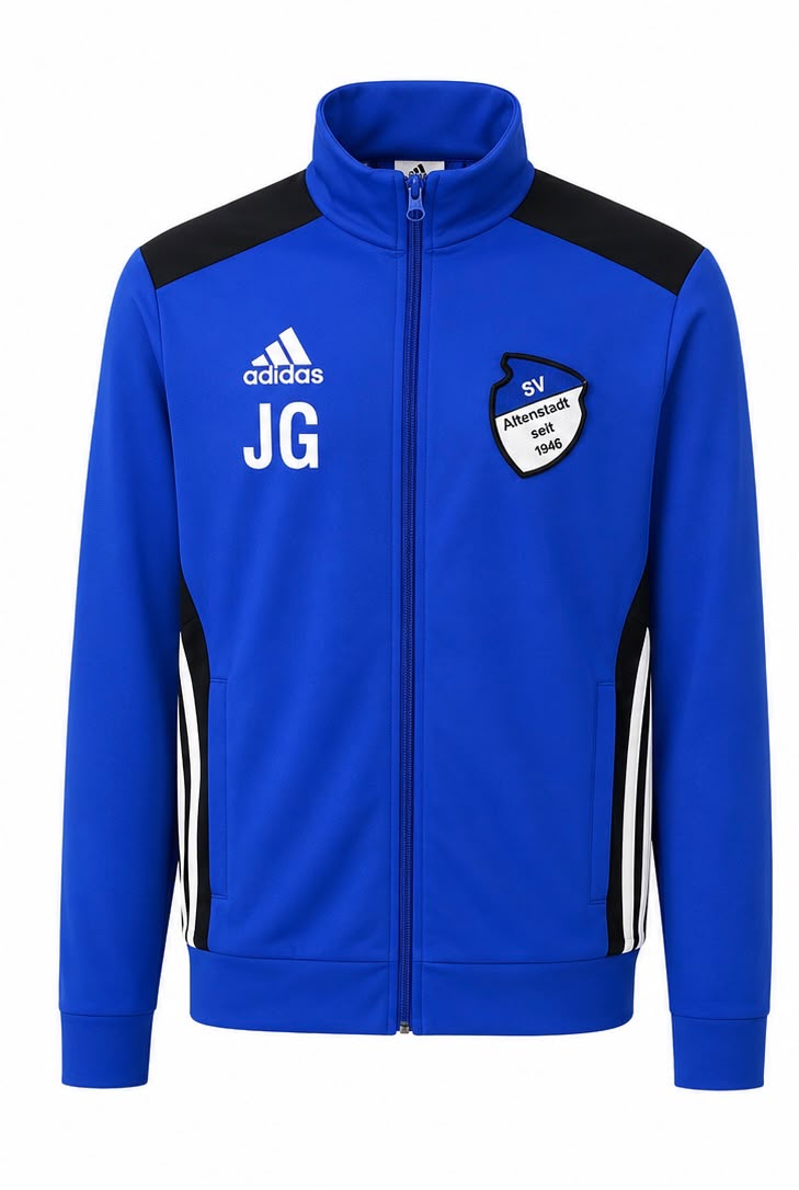 Adidas Team Track Jacket – Royal Blue-L