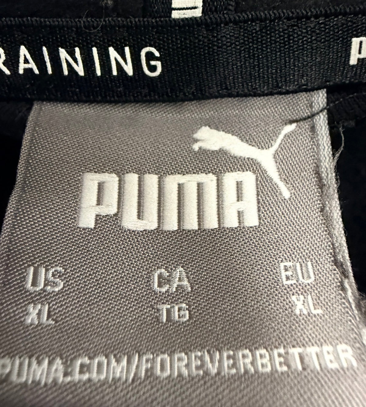 Puma Ανδρική Ζακέτα Μαύρη - XL