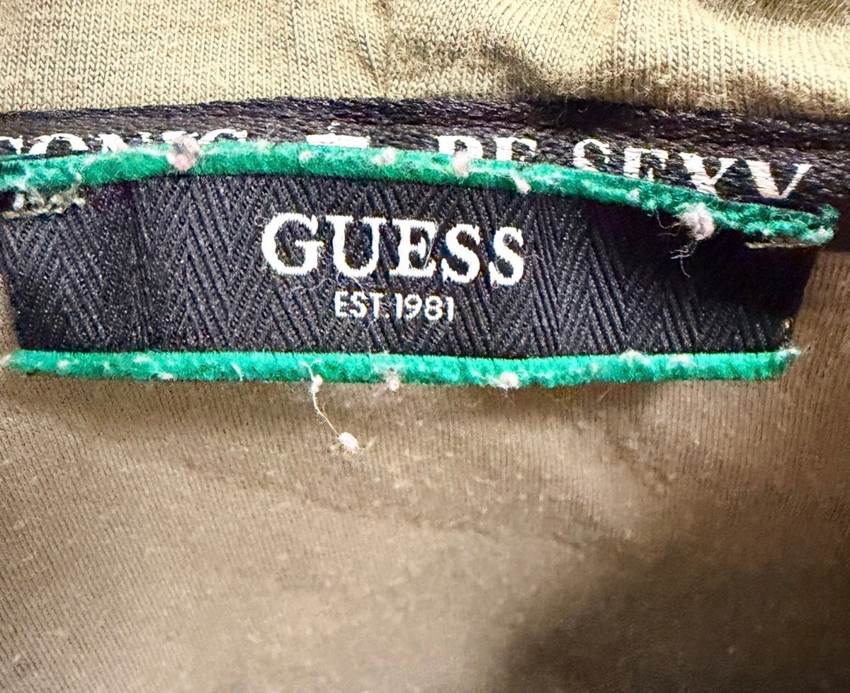 Guess Ανδρική Ζακέτα Χακί - M