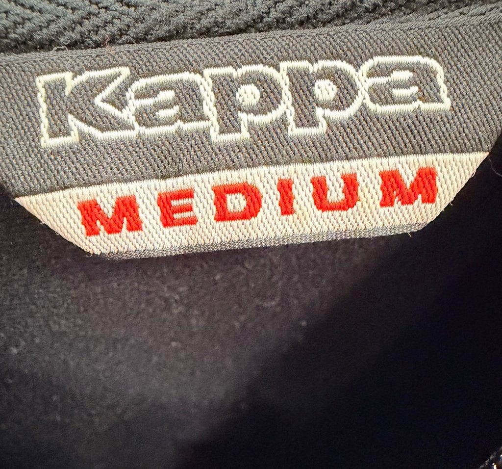 Kappa Ανδρική Ζακέτα Φούτερ Italia – Μαύρο – M